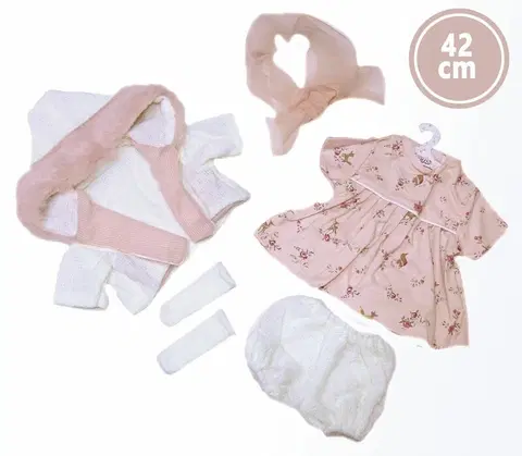 Hračky panenky LLORENS - P42-156 obleček pro panenku velikosti 42 cm