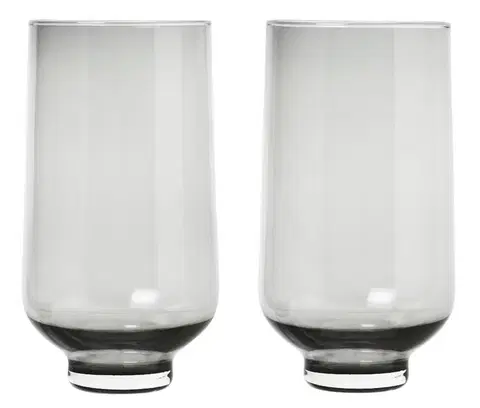 Sklenice Set 2 ks sklenice, flow, 400 ml, kouřové BLOMUS