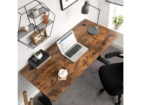 Kancelářské a psací stoly Deska pracovního stolu 140 x 70 x 1,8 cm hnědá