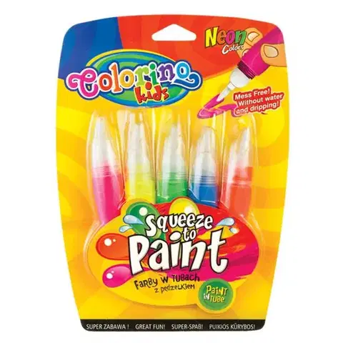Hračky PATIO - Colorino neonové barvy 5 barev