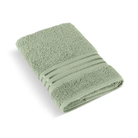 Ručníky Bellatex Froté ručník kolekce Linie zelená, 50 x 100 cm