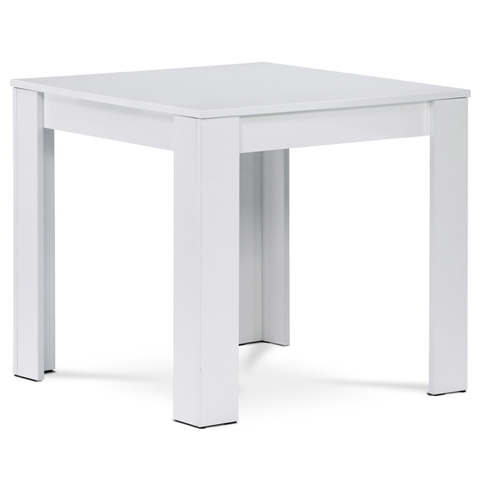 Jídelní stoly Jídelní stůl PLEIOSPILOS 80x80 cm, bílý