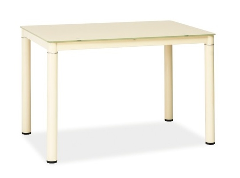 Jídelní stoly Jídelní stůl BOVEC 60x100 cm, krémová