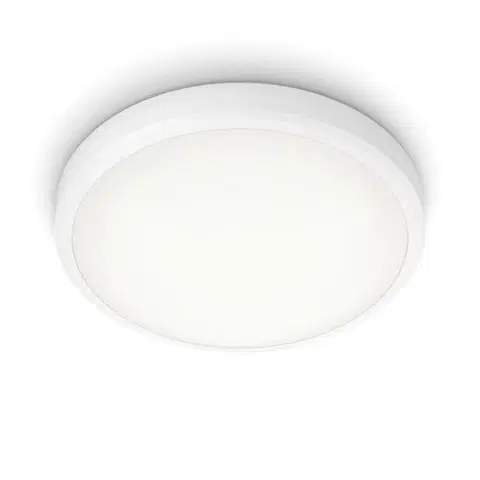 LED stropní svítidla LED Koupelnové stropní přisazené svítidlo Philips DORIS CL257 8718699758905 17W 1700lm 4000K IP44 31,3cm bílé