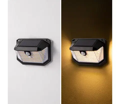 Svítidla Brilagi Brilagi - LED Solární nástěnné svítidlo se senzorem WALLIE LED/4W/5,5V IP65 