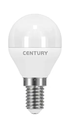 LED žárovky CENTURY LED MINI GLOBE ONDA 6W E14 6500K 520Lm 200d 45x81mm IP20 CEN ONH1G-061465