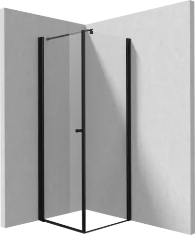 Sprchové kouty DEANTE/S Sprchový kout pevná stěna 120 křídlové dveře 90 KTSWN41P+KTS_N32P KERRIA/0540