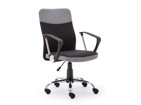Kancelářské židle Kancelářské křeslo CAMELOT, černo-šedá