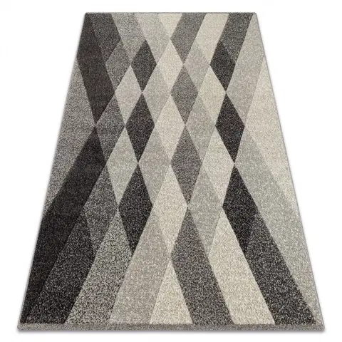 Koberce a koberečky Dywany Lusczow Kusový koberec FEEL DIAMANT šedý, velikost 280x370