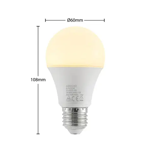 LED žárovky Arcchio Arcchio LED žárovka E27 A60 9,5W opál 3000K 1055lm