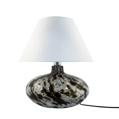 Designové stolní lampy ZUMALINE Stolní lampa ADANA KREZLE 5524WH