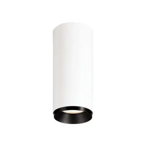 LED stropní svítidla SLV BIG WHITE NUMINOS CL PHASE S vnitřní LED přisazené stropní svítidlo bílá/černá 4000 K 60° 1004144