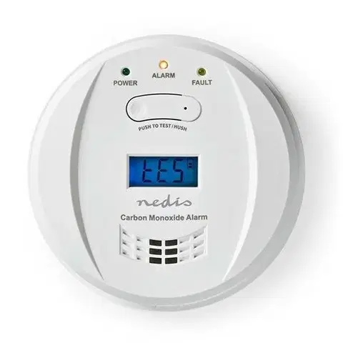Domovní alarmy Nedis DTCTCO40WT detektor oxidu uhelnatého