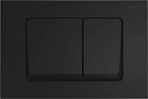 Ovládací tlačítka MEXEN Fenix 10 XS splachovací tlačítko, černý mat 601003