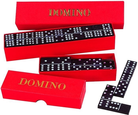 Hračky společenské hry DETOA - Domino 55 Kamenů