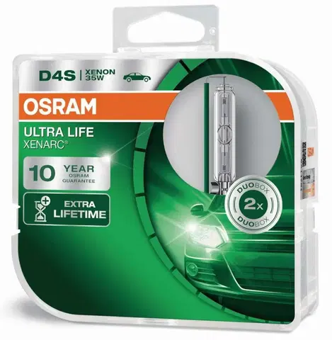 Autožárovky OSRAM D4S 35W P32d-5 ULTRA LIFE 10 let záruka 2ks HCB 66440ULT-HCB