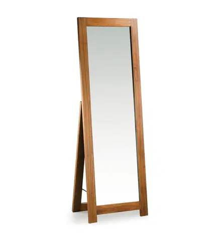 Luxusní a designová zrcadla Estila Koloniální luxusní stojící zrcadlo Star z masivního dřeva Mindi 160cm