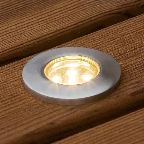 Nájezdová svítidla Konstsmide 3ks rozšíření podlahového světla Mini ploché