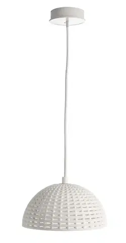Klasická závěsná svítidla Light Impressions Deko-Light závěsné svítidlo Basket I 220-240V AC/50-60Hz E27 1x max. 40,00 W bílá 342142