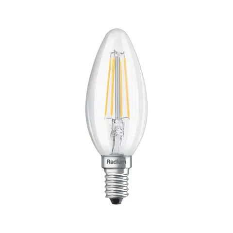 LED žárovky Radium Radium LED svíčka Essence, žárovka, E14 4W, 827, 470lm