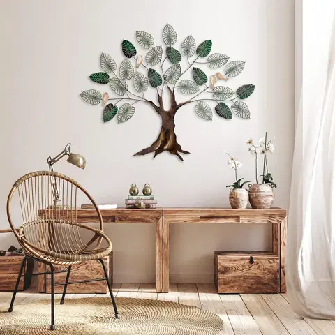 Nástěnné dekorace Kovová nástěnná dekorace TREE