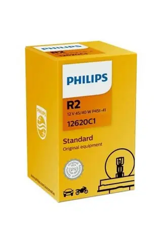 Autožárovky Philips R2 12V 45/40W P45t-41 1ks 12620C1