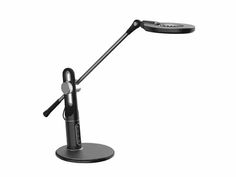 Stolní lampy do kanceláře Ecolite Stolní lampa LED stmívatelná ALEX - LBL1225-CR, černá