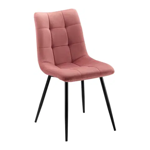 Židle do jídelny Elegantní Židle Suri Růžová