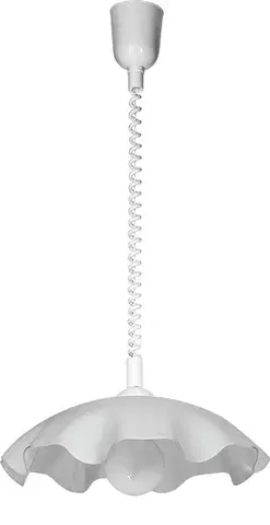 Klasická závěsná svítidla Rabalux závěsné svítidlo Smerlato E27 1x MAX 60W bílá 4675
