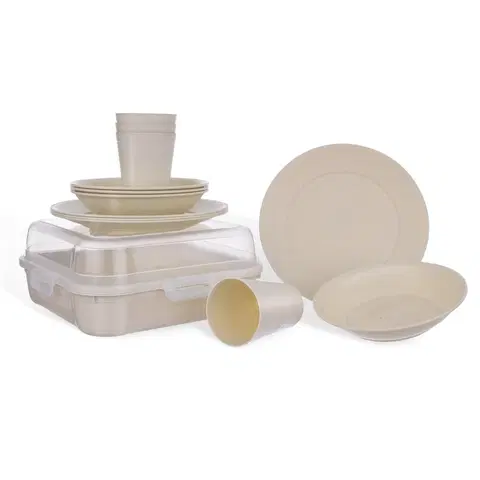 Sady nádobí Orion Sada plastového nádobí Piknik, 13 ks
