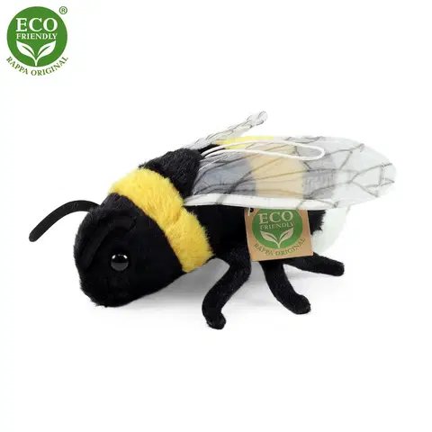 Plyšáci Rappa Plyšová včela, 16 cm 