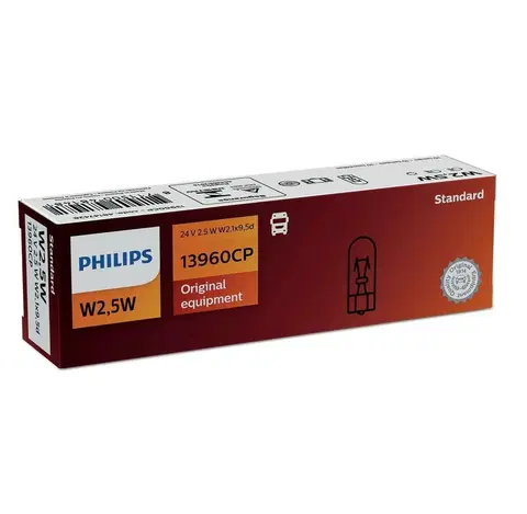Autožárovky Philips W2,5W 24V 13960CP