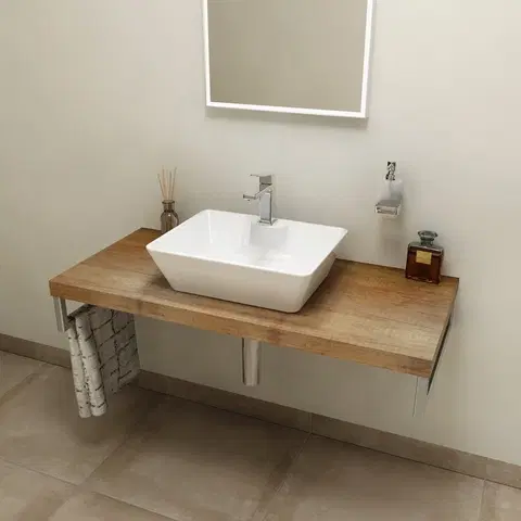 Koupelnový nábytek Sapho AVICE desky deska 80x50cm, old wood AV088