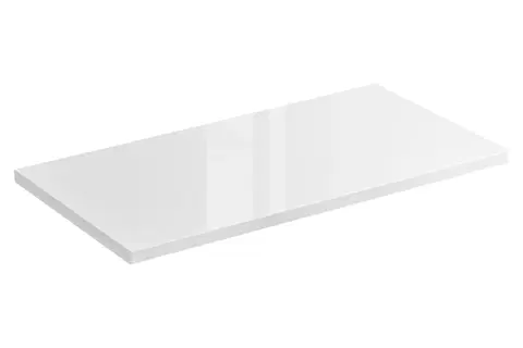Koupelnový nábytek Comad Deska pod umyvadlo Iconic 100 cm bílá