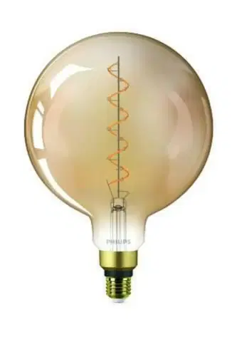LED žárovky Philips Vintage LED žárovka E27 G200 25W 300lm 1800K nestmívatelná, gold