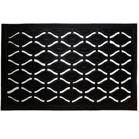 Koberce a koberečky HOME ELEMENTS Gumová rohožka Vlnky, 45 x 75 cm