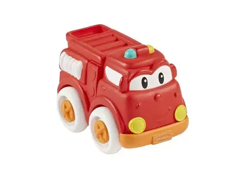 Hračky INFANTINO - Autíčko Soft Wheels hasičský náklaďák