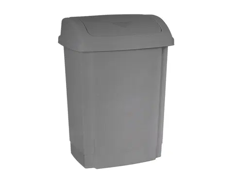 Odpadkové koše PROHOME - Koš odpadkový SWING 25l šedý