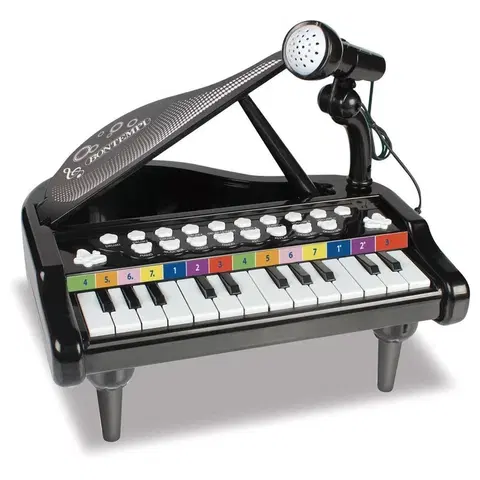 Hračky BONTEMPI - elektronické piano s mikrofonem 102010