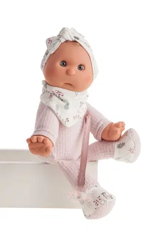 Hračky panenky ANTONIO JUAN - 8301 Moje první panenka - miminko s měkkým látkovým tělem - 36 cm
