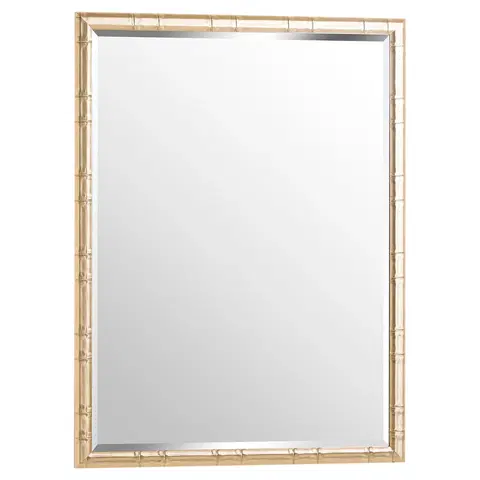 Luxusní a designová zrcadla Estila Art-deco designové nástěnné zrcadlo Trasulfa se zlatým rámem 120cm