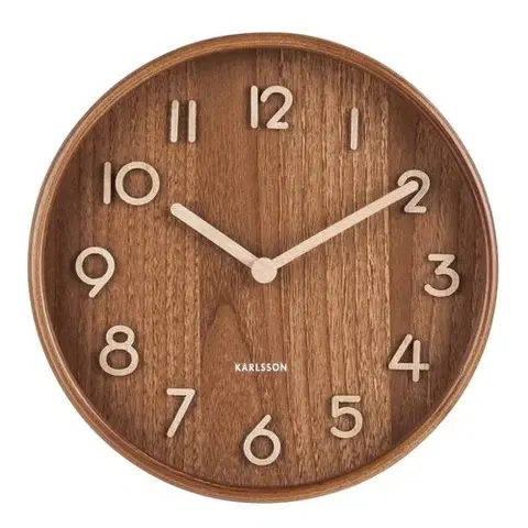 Hodiny Karlsson 5808DW Designové nástěnné hodiny pr. 22 cm