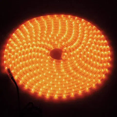Světelné hadice Steinigke Showtechnic Lanové světlo EUROLITE Rubberlight RL1 oranžové 9 m