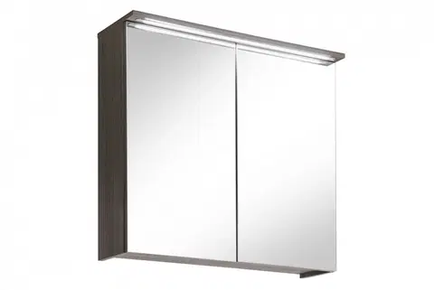 Zrcadla Comad Závěsná koupelnová skříňka se zrcadlem a s LED osvětlením Cosmo 2 841 2D avola