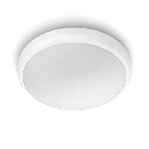 LED stropní svítidla LED Koupelnové stropní přisazené svítidlo Philips DORIS CL257 8718699758806 6W 640lm 4000K IP44 22cm bílé
