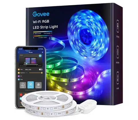 LED osvětlení Govee Govee - Wi-Fi RGB Smart LED pásek 10m 