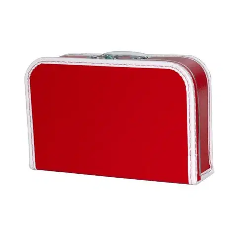 Boxy na hračky KAZETO - Kufřík 35cm červený
