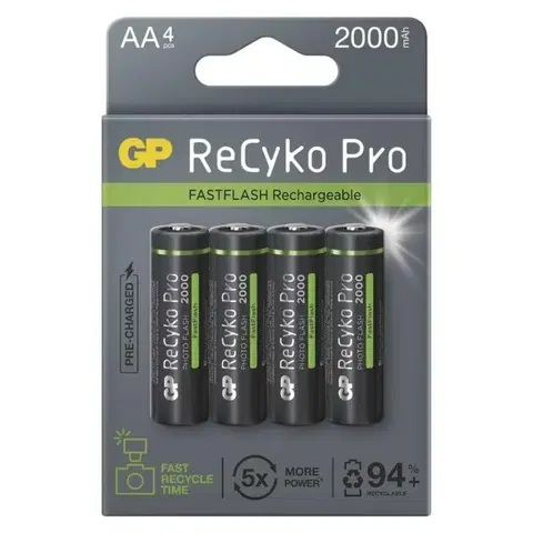 Nabíjecí baterie EMOS Nabíjecí baterie GP ReCyko Pro Photo Flash AA (HR6) B2420