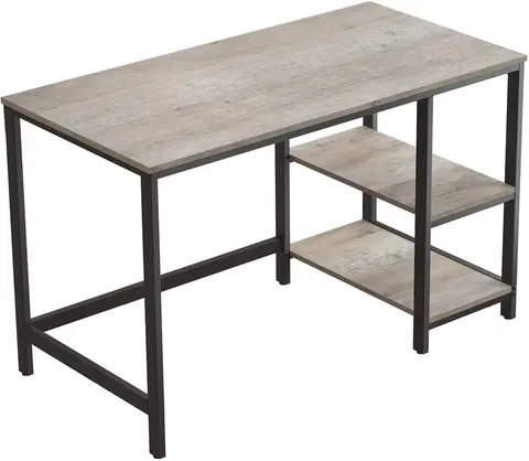 Psací stoly Psací stůl Vasagle Braiden šedý