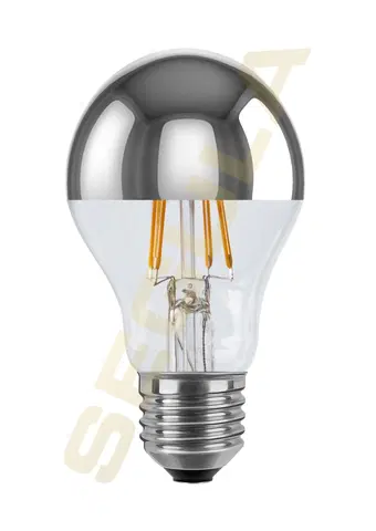LED žárovky Segula 55369 LED žárovka zrcadlový vrchlík stříbrná E27 3,2 W (26 W) 270 Lm 2.700 K